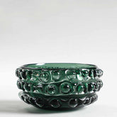 Huelm Bowl Vase Green